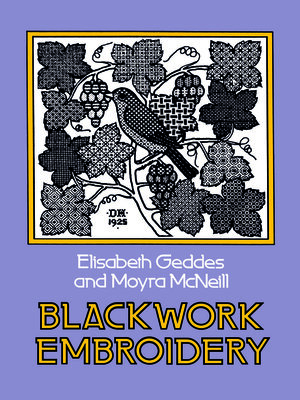 cover image of Blackwork Embroidery
